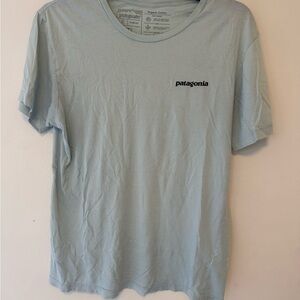 Patagonia Men's Light Blue Short Sleeve Tee